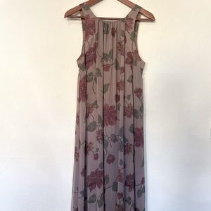 Free People floral maxi dress